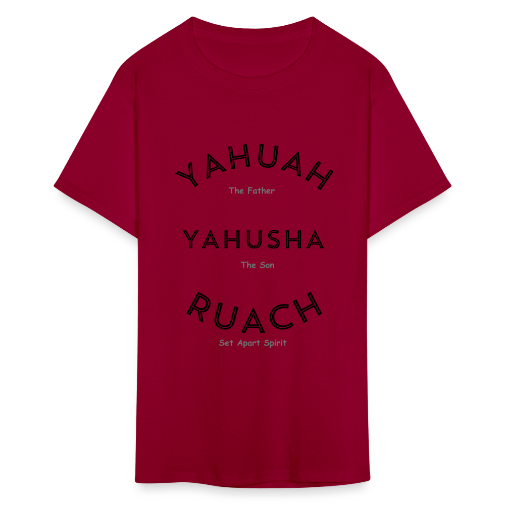 Yahuah - dark red